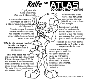 Ralfe apresenta o "Atlas do Corpo Não-Humano"!